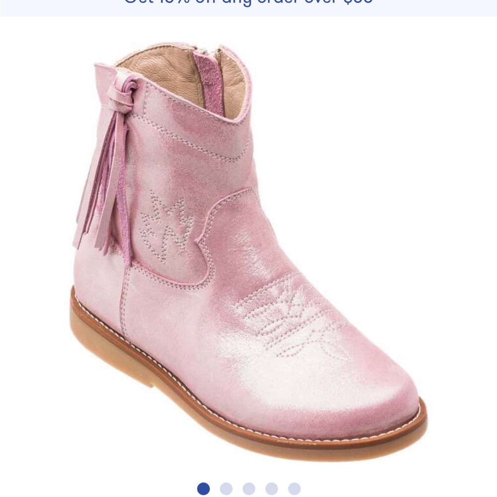 Elephantito pink Hannah suede boots